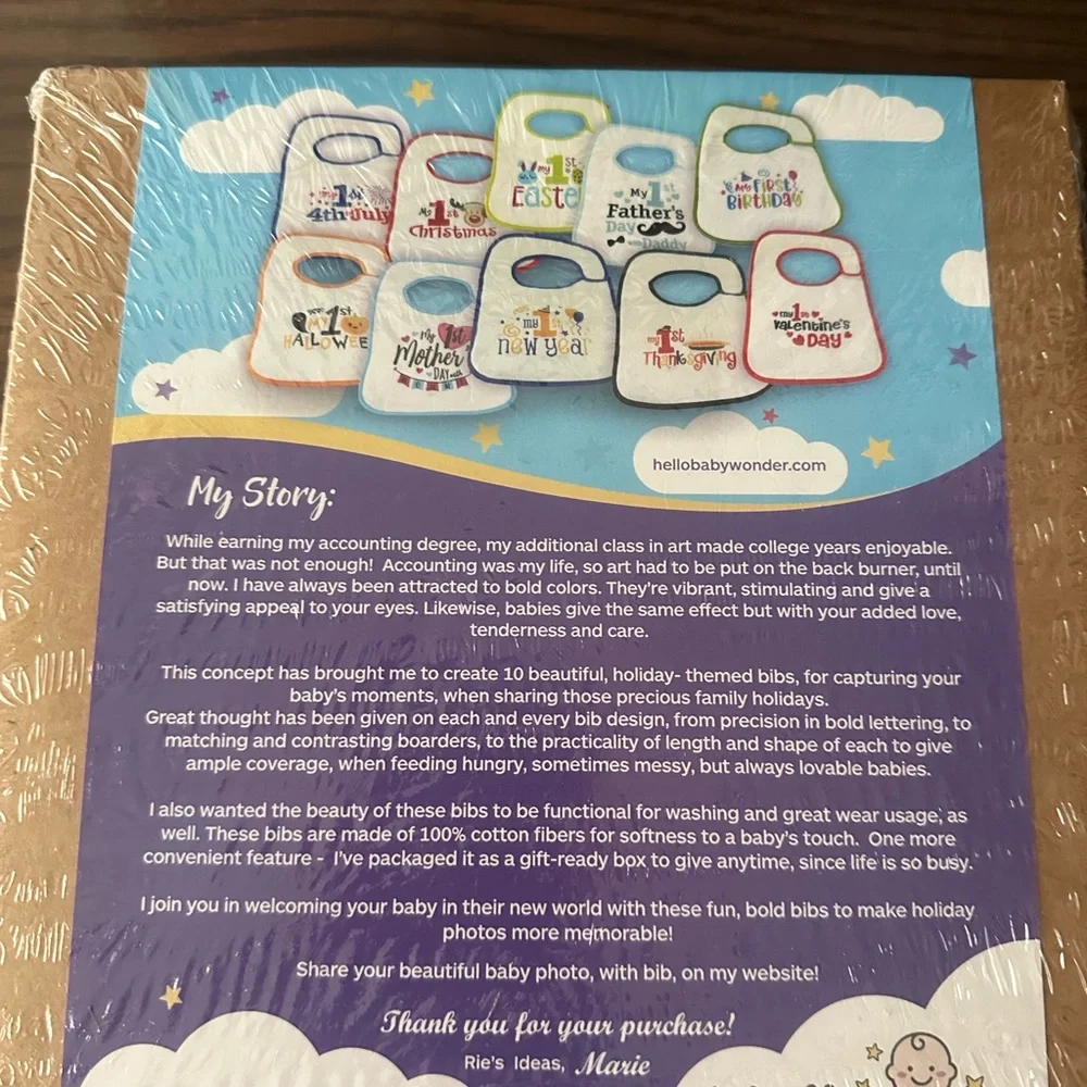 1st year baby bibs